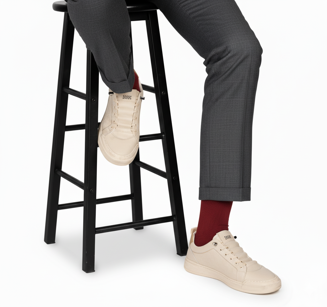 Socken-Kollektionen mit Kupferfasern