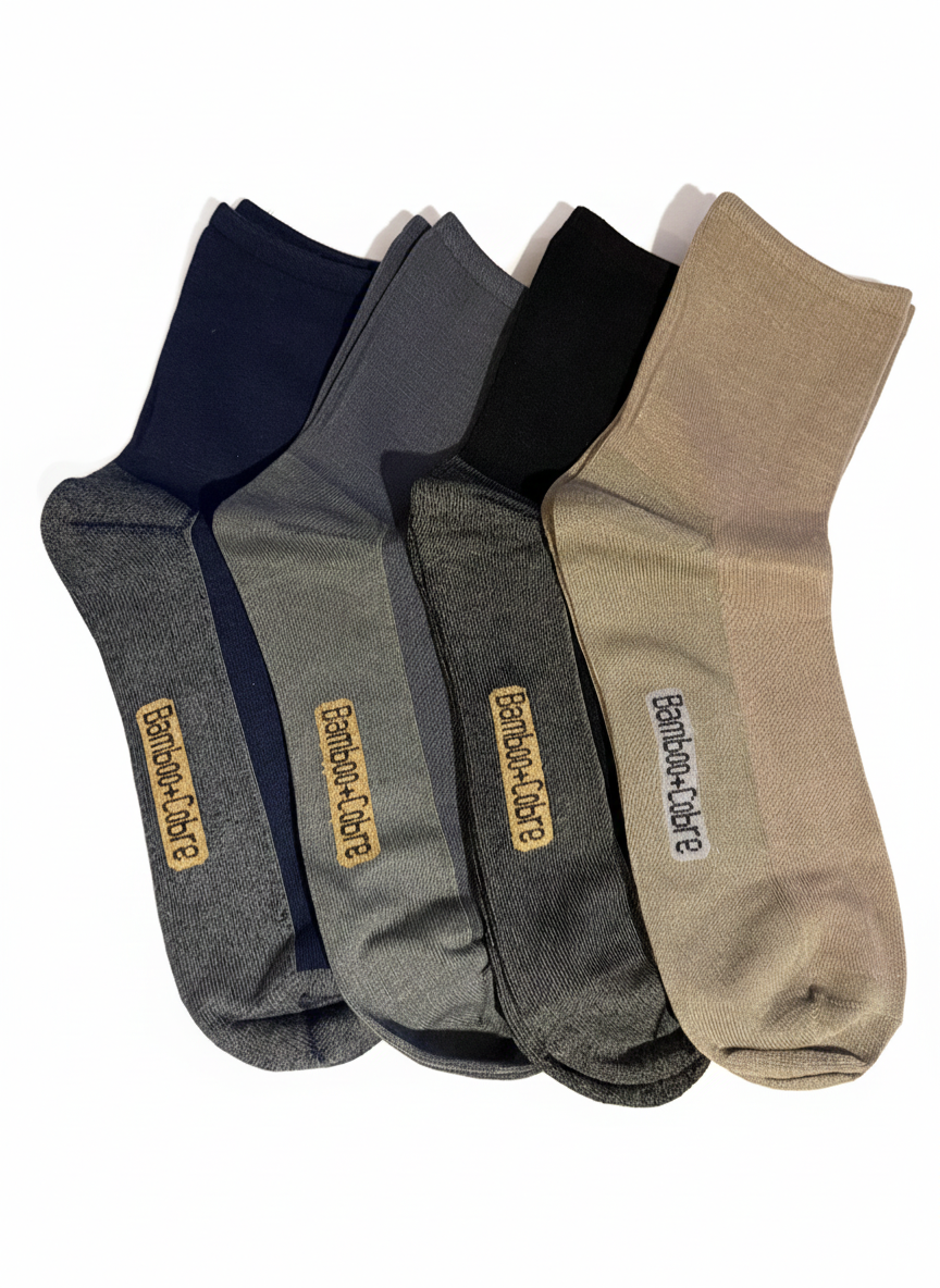 Bamboo & Copper Fiber Essential Socks