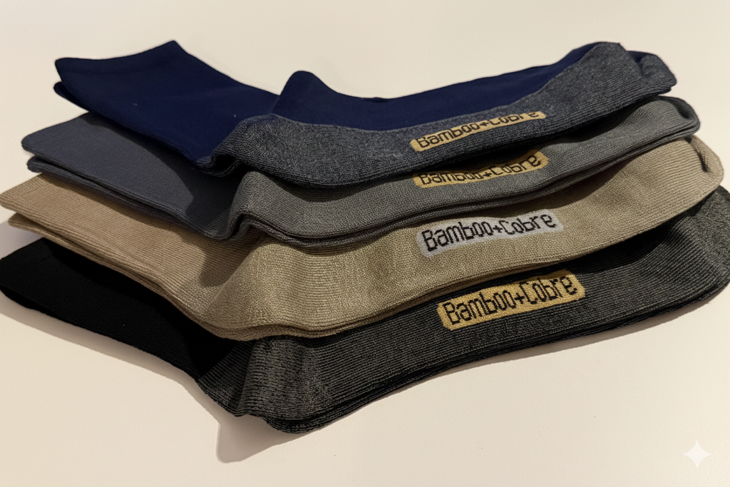 Bamboo & Copper Fiber Essential Socks