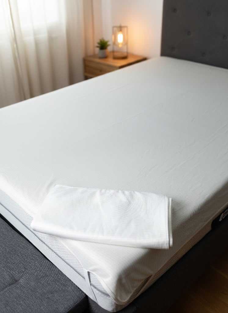 Matratzenauflage mit Kupferfaden